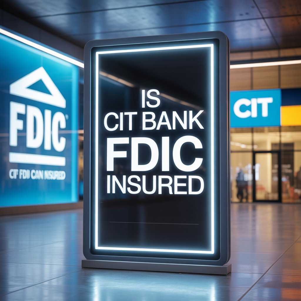 is cit bank fdic insured